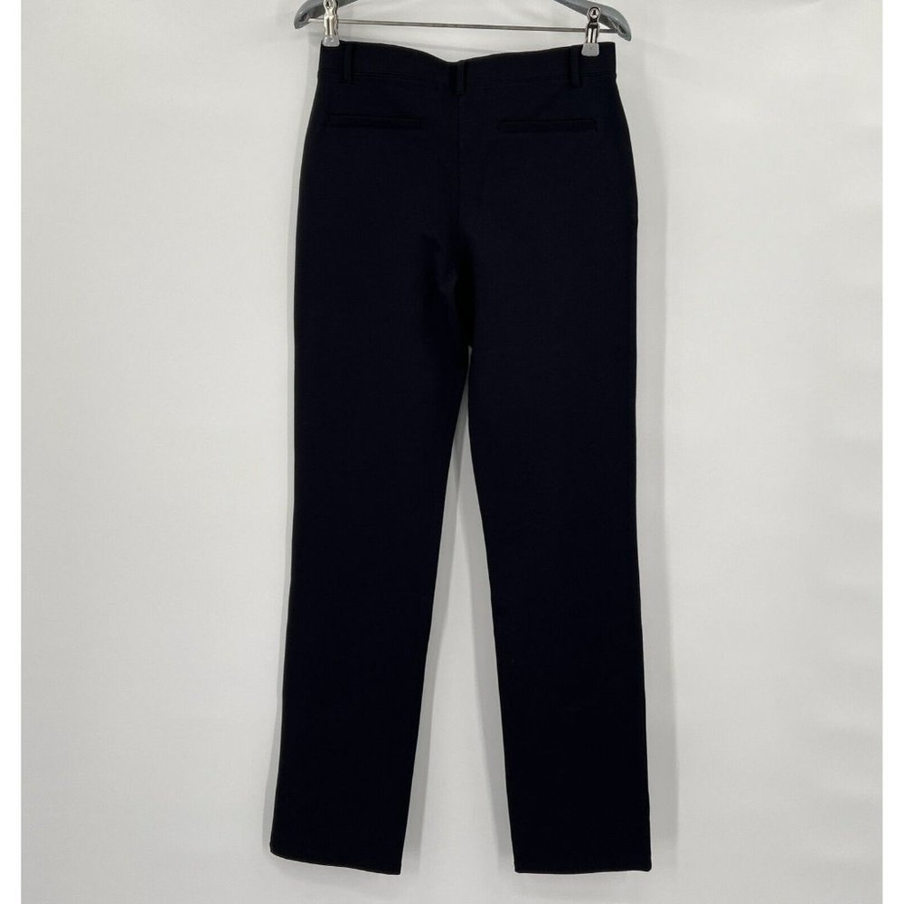 Quince Black Ultra-Stretch Ponte 4-Pocket Pant Straight Leg M Regular 30" Womens - Picture 5 of 5